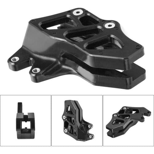 Durable POM Plastic Rear Chain Guard Guide Protector for Honda CRF CRF150F CRF230F CRF250F Black Wholesale Quick delivery