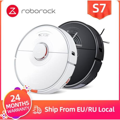 Roborock S7 Robot Vacuum Cleaner with Sonic Mopping, Strong 2500PA Suction, Multi-Level Mapping, App + Voice Control Robot Mop