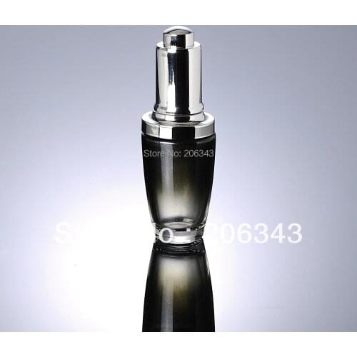 30ML glass bottle with press dropper or dropper glass bottle for Cosmetic Packaging