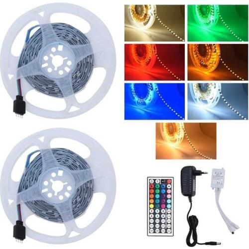 10m 180LED Light Strip Colorful RGB Strip Lights For Bedroom Outdoor Holiday Decor EU 100-240V