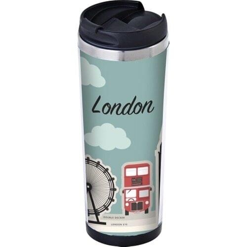 Allmug London Printed Thermos 350 ml