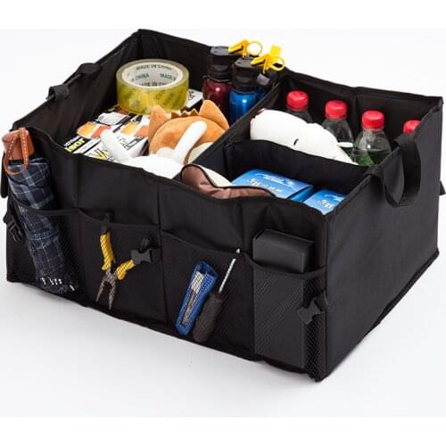 Big Capacity Car Storage Box Car Trunk Organizer Eco-Friendly Super Durable Collapsible Cargo Storage Tool Auto Trucks Trunk Box