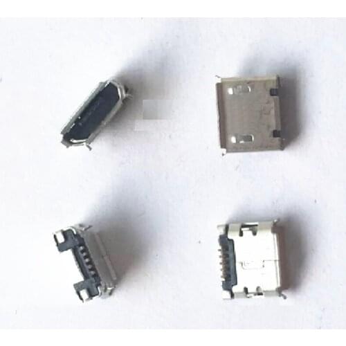 100pcs/lot Mobile phone Tablet Mini Micro USB Jack Connector Charging port for HTC E66 N95E52N81 5310 for OPPO R809T