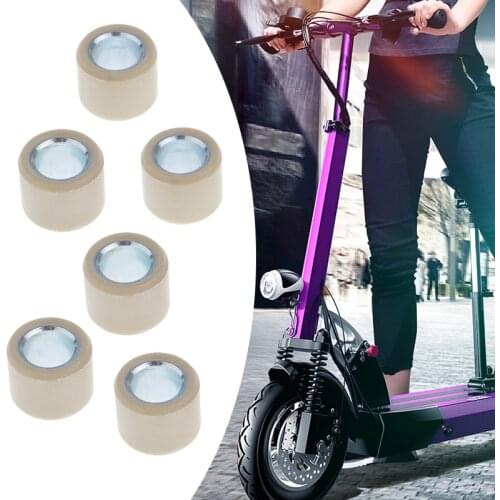 16mm Performance Racing Variator Roller 6.5g Variator Drive Wheel Assembly for GY6 50cc 80cc Engines Fits Most Chinese Scooters