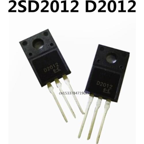 5PCS/ 2SD2012 D2012 3A60V TO-220F