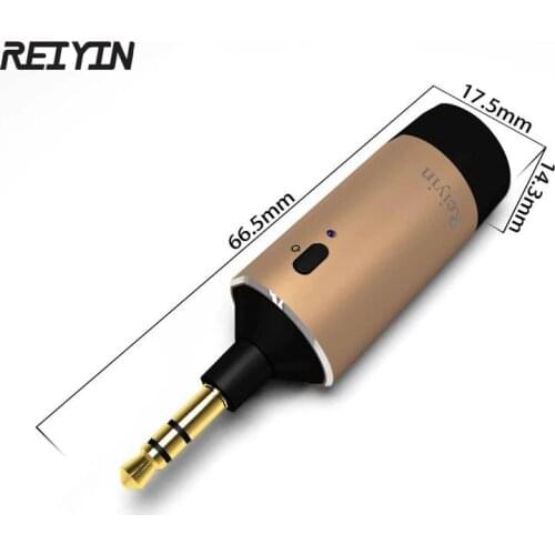 Reiyin 3.5mm Audio Bluetooth 4.1 Transmitter Wireless Adapter Make ipod Classic MP3 TV Bluetooth