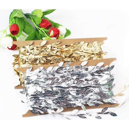 Artificial Willow Leaf Garlands Simulation Foliage Rattan Leaves Leaf Trim Ribbon Vines Leaf Garland for DIY Party Wedding Decor