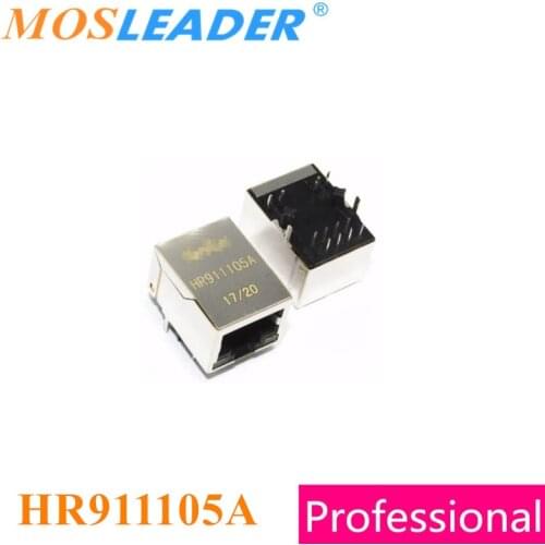 Mosleader HR911105A RJ45 120PCS HR911105 With plastic tray Made in China High quality
