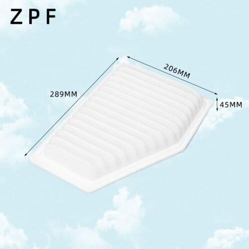A0592 Free Shipment Factory Outlet A13-1109111-FA Non-woven Car Air Filter for CHERY A5 Bonus Fora 289*206*45mm