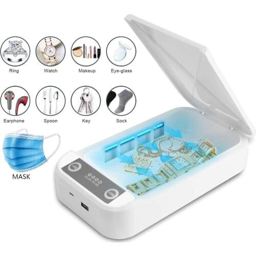 Tweezers UV Multifunctional Ozone Sterilizing Cosmetics Disinfection Box Aromatherapy Function Eyelash Extension Tool