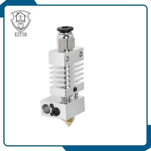 Full Metal J-head Hotend MK10 Assembled Extruder Hotend Kit Filament 1.75MM 0.4MM stainless steel nozzle 3D Printer Part