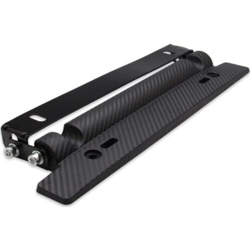 ABS Adjustable Racing Universal Car License Plate Frame accessories for Peugeot 307 206 308 407 207 3008 2008 208 508 301 306