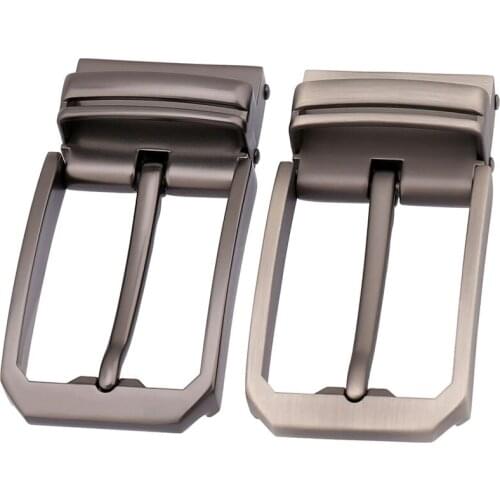 Men Women Waist Belts Alloy Pin Buckle High Quality Perforated Replace Pin Buckles Suitable 3.3-3.5cm Strap Ceinture Male Gift