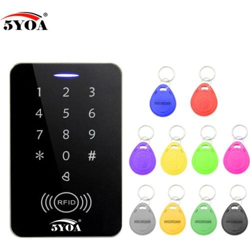 Intercom RFID Access Control System Security Proximity Entry Door Lock strong anti-jamming Induction Support the iron door