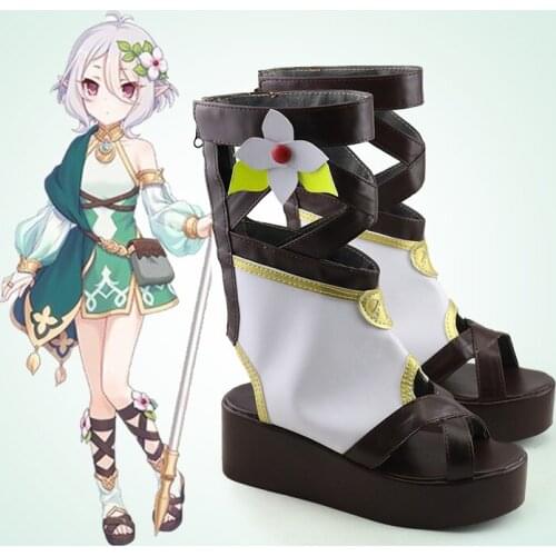 Anime Princess Connect! Re:Dive Natsume Kokoro Cosplay boots Anime Shoes