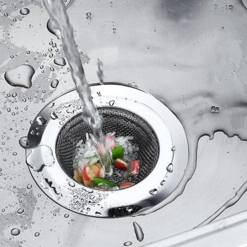 Leak Net Sink Strainer Mesh Drain for Kitchen Stopper Waste Plug Sink Filter Lavabo Hair Bathroom Floor Drain Slag Cleaner Food