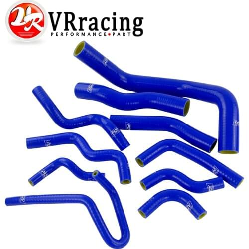 VR - 10PC Blue Silicone Radiator Hose Kit for Nissan Silvia 200SX 240SX S13 S14 S15 SR20DET VR-LX1602C-QY