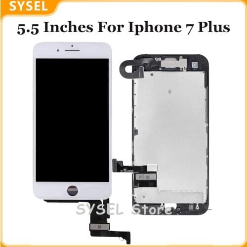 5.5'' For iPhone 7 Plus LCD Display Screen Digitizer Touch Panel Glass Sensor Assembly A1661 A1784 A1785 For Iphone 7 Plus