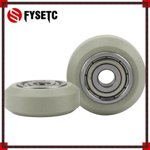 1Pcs 3D Printer Part POM Material Wheel with Bearings for V-slot for ender 3 cr-10 3D printer