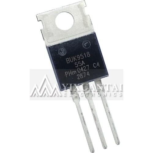 10pcs/lot original BUK9518-55 BUK9518-55A BUK9520-100A BUK9524-55 BUK9528-30 BUK9528-55 BUK9528-55A BUK958R5-40E TO220