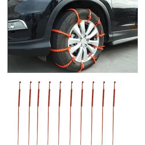 10pcs Lot Automobiles Universal Mini Plastic Spikes For Tire Snow Chains Winter Tyres wheels For Truck Cars Suv Auto Accessories