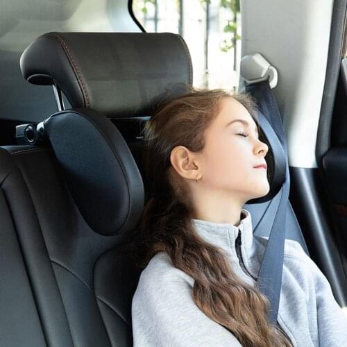 Car Neck Headrest Pillow Cushion Seat Support Head Restraint Seat Pillow Headrest Neck Travel Sleeping Cushion For Kids Adults