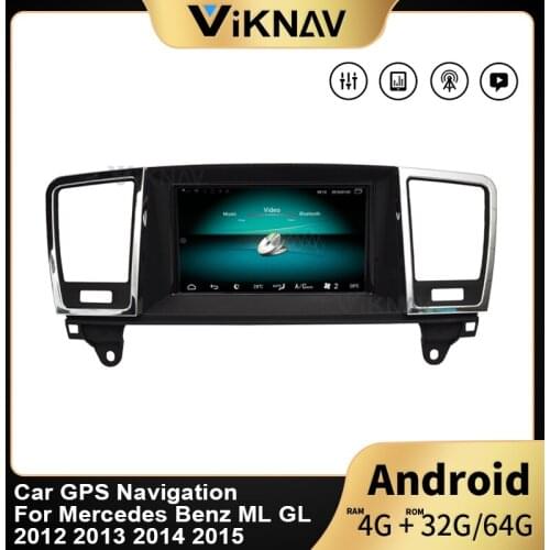 Android car GPS navigation for-Mercedes-Benz ML GL 2012 2013 2014 2015 multimedia player support carplay