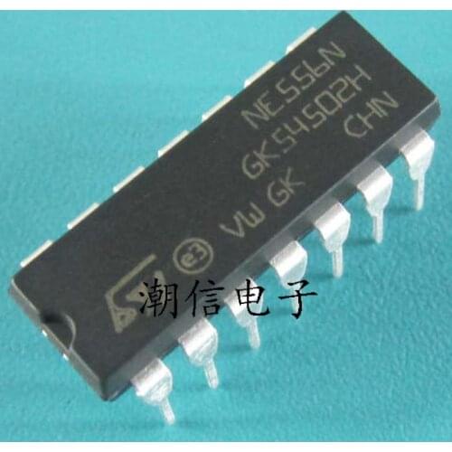 Free shipping new%100 new%100 NE556N DIP-14