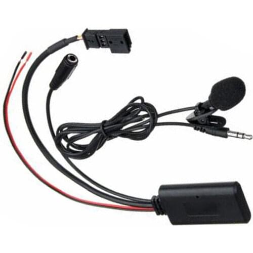 Bestolink Bluetooth 5.0 AUX Line for BMW E39 E46 E38 E53 16:9 Navigation 150 CM Audio Wireless Cellphone Calling AUX-IN Adapter