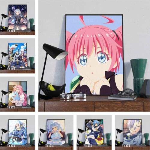 HD Prints Pictures Japan Home Decoration Cartoon Characters Paintings Canvas Modular Poster For Bedroom Wall Art No Framework