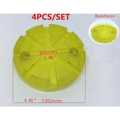 4pc/set Round Rubber Arm Pad fit For Auto Lift Car Auto Truck Hoist Machine Part industrial