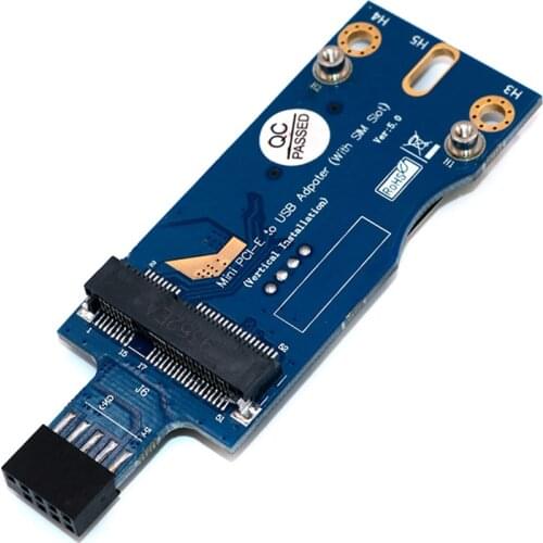 Mini pcie to USB adapter with sim card slot USB extend HUB for HUAWEI ME909S-120 ME909S-821 quectel EC25-AF EC25-EU EC25-J