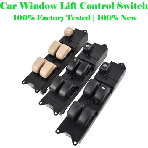 Front RHD/LHD Power Control Lifter Switch Botton Electric Window Switch For Mitsubishi Pajero Lancer Galant Outlander Colt