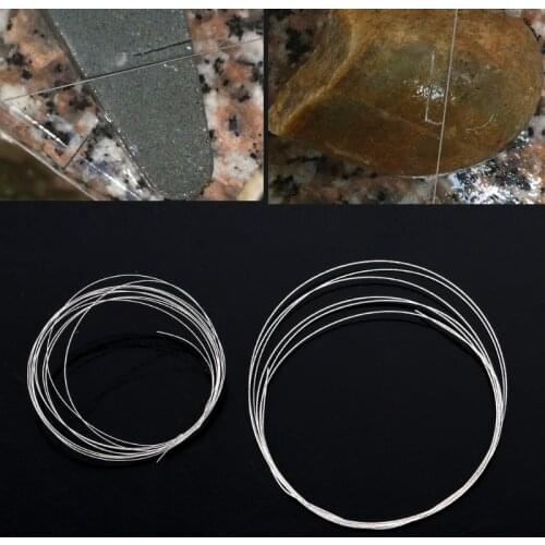 1m 0.26/0.38mm Saw Blades Metal Wire For Diamond Emery Jade Glass DIY Cutting
