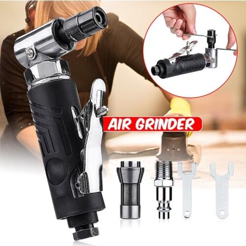 90 Degree Grinder Micro Air Die Grinder Tool Great Grinding Gas Polishing Machine Polisher Cleaning Tool 2-Inch Angle Sander