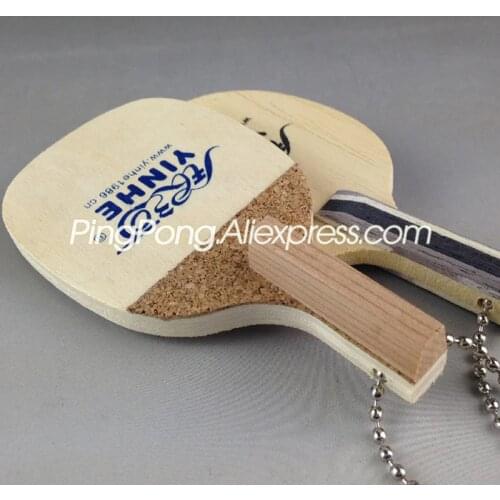 2x YINHE Mini HINOKI Table Tennis Racket Keychain / Key Chain Pendant Original GALAXY Ping Pong Bat Small Gift / Souvenir