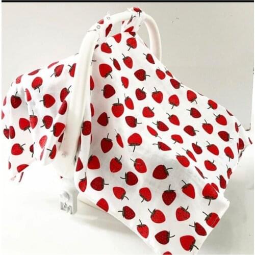 Strawberry Stroller Cover