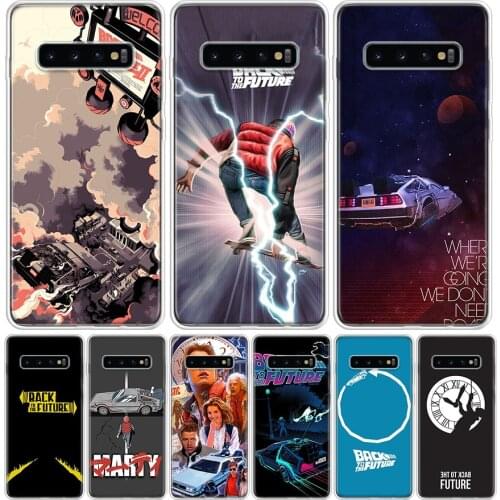 Back To The Future Phone Case For Samsung Galaxy A50 A70 A30S A51 A71 A10 A20E A40 A90 A20S M30S A6 A7 A8 A9 Plus Coque