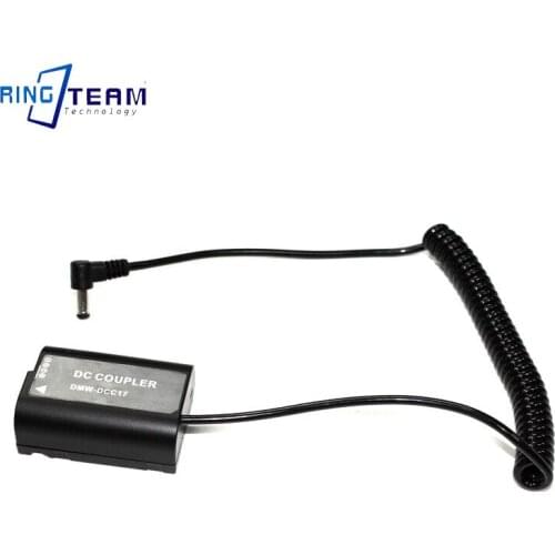DC 5.5*2.5mm Spring Cable to DMW-DCC17 DC Coupler DMW-BLK22 Dummy Battery for Panasonic DC-S5 DC-S5K Lumix S5