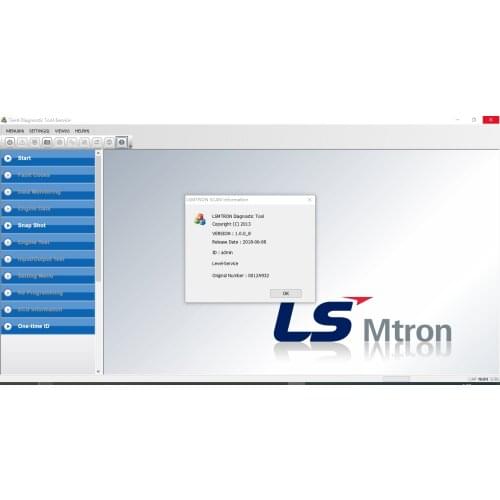 LS MTON Tier4 Diagnostic Software