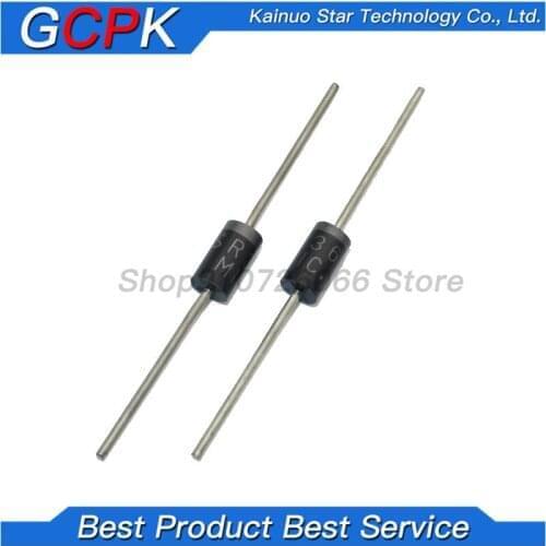 50PCS SR260 SB260 2A 60V DO-15 Schottky diode free shippping