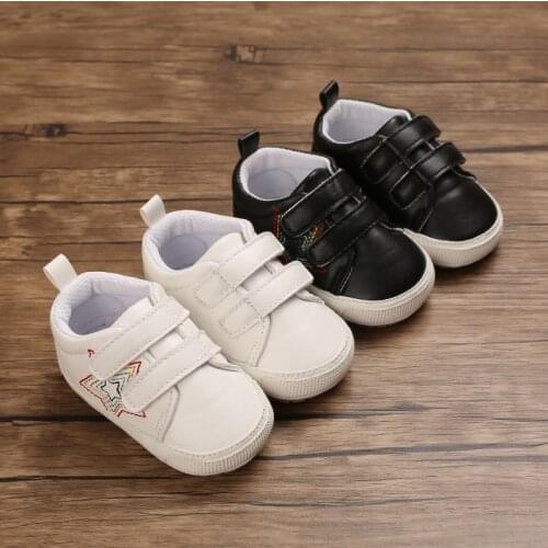 Baby Boy Shoes Classic Sports Sneakers Soft Sole Anti-slip Newborn Infant Shoes For Boy Prewalker First Walkers