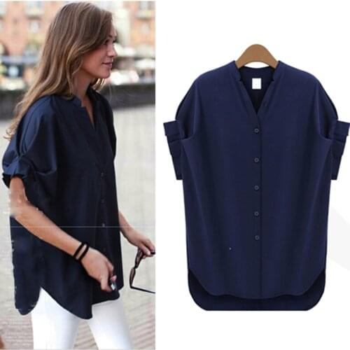 Ggright Stand-up Collar Blouses