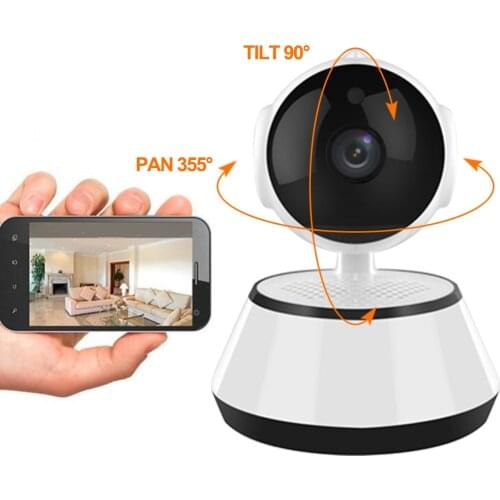Home Security 720P IP Camera Wireless Smart WiFi Camera WI-FI Night Vision Surveillance Baby Monitor HD Mini CCTV Camera V380
