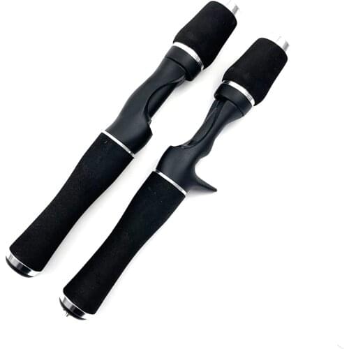 NooNRoo1 Set Finished EVA Handle Spinning/Casting Reel Seat Fishing Rod Ice Fishing Rod Accessory DIY Component Repair Kit Cane