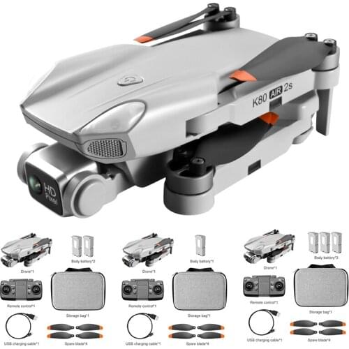 K80 AIR 2S Drone with Dual Camera HD 4K GPS Professional Brushless 5G WiFi FPV 1Km Long Distance RC Quadcopter Dron