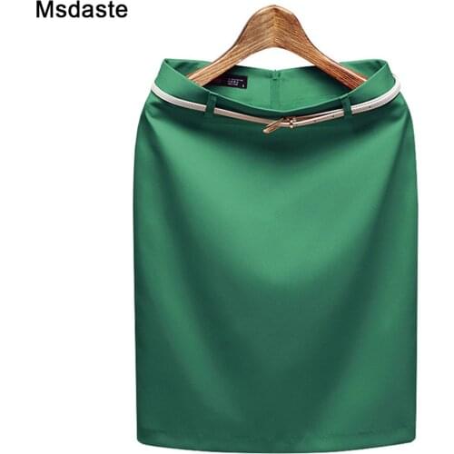 MsDaste Pencil Skirts With Flowers