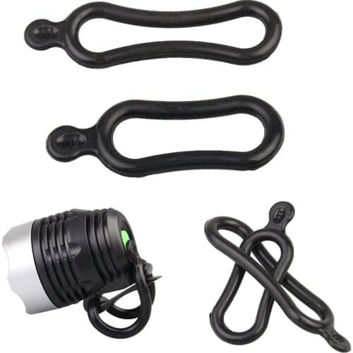 MTB Bicycle light Strap Universal Silicone Bike Band Flash Light Flashlight Phone Strap Mount Holder Bicycle Accessories