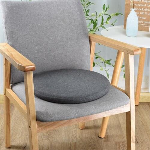 Cartoon Memory Foam Round Seat Cushion Soft Throw Floor Pillow Cute Sofa Window Chair Mats Warm Butt Pads Tatami Mattress