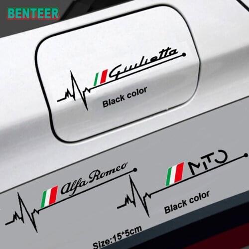 Car Oil Tank Sticker For Alfa Romeo 159 147 Giulietta Stelvio 4C MITO 156 Giulia Sportiva Car Accessories